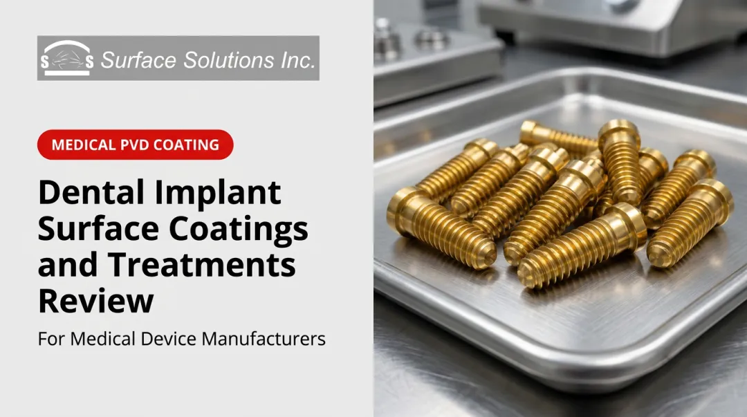Dental Implant Surface Coatings and Treatments Review