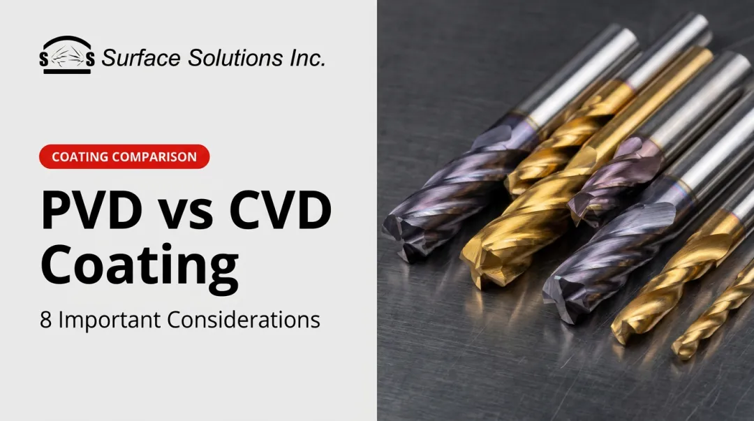 PVD vs CVD Coating: 8 Important Considerations