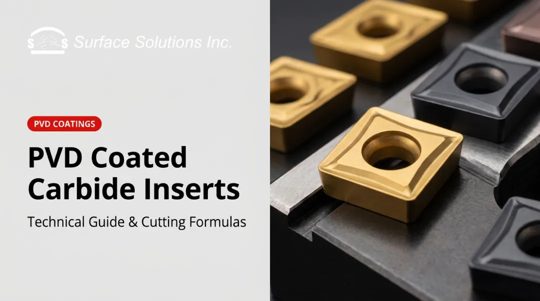 PVD Coated Carbide Inserts: Technical Guide & Cutting Formulas