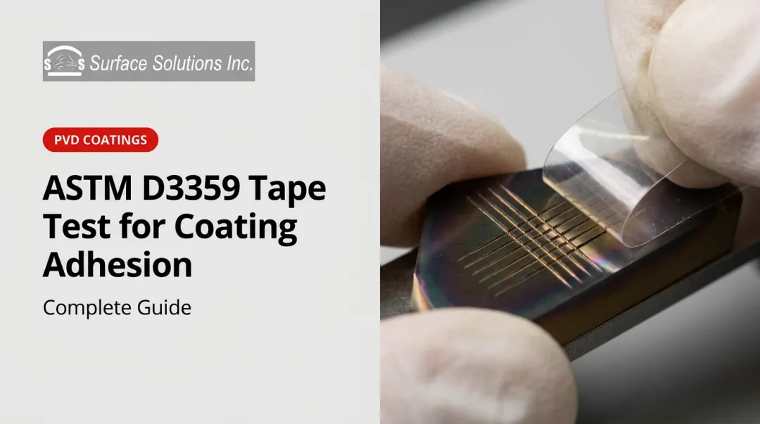 ASTM D3359 Tape Test for Coating Adhesion: Complete Guide