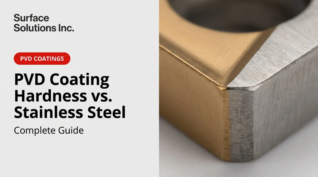 PVD Coating Hardness vs. Stainless Steel: Complete Guide