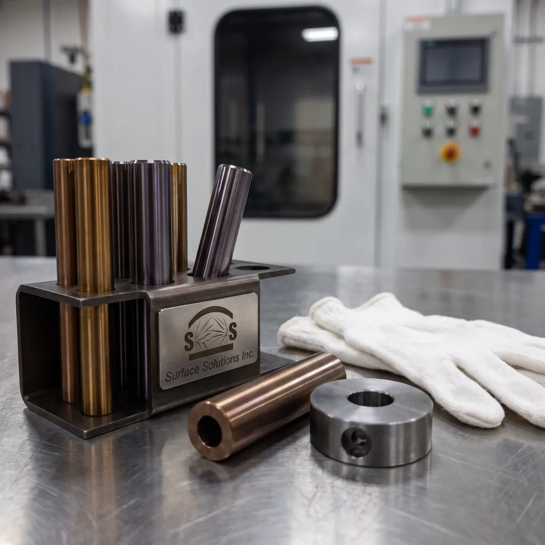 Coated precision punches arranged for manufacturing use