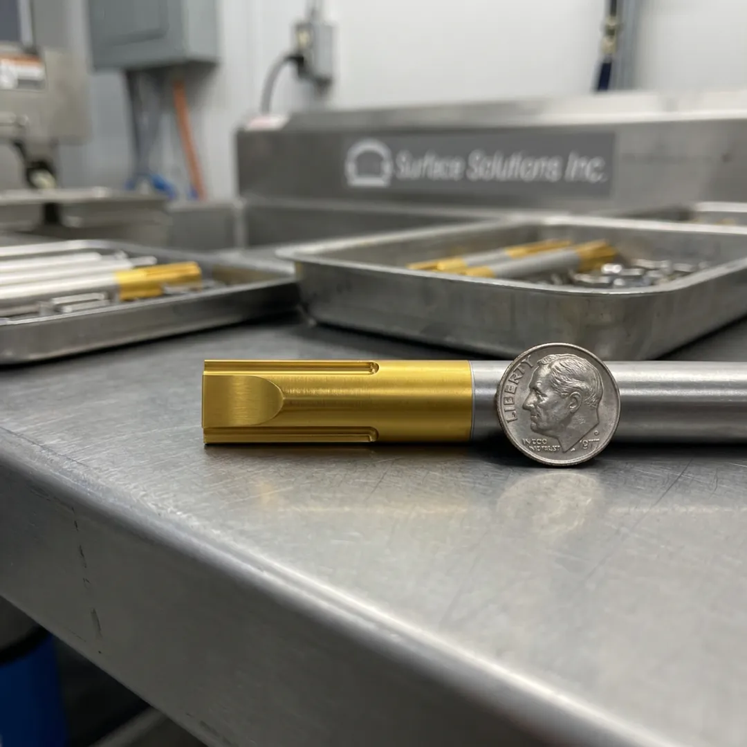 PVD coated medical device components