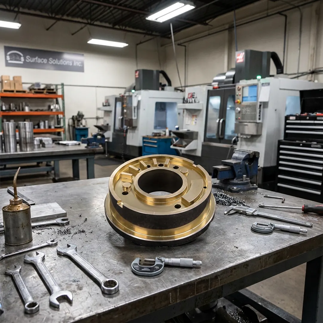 Blow mold tooling with protective PVD coating