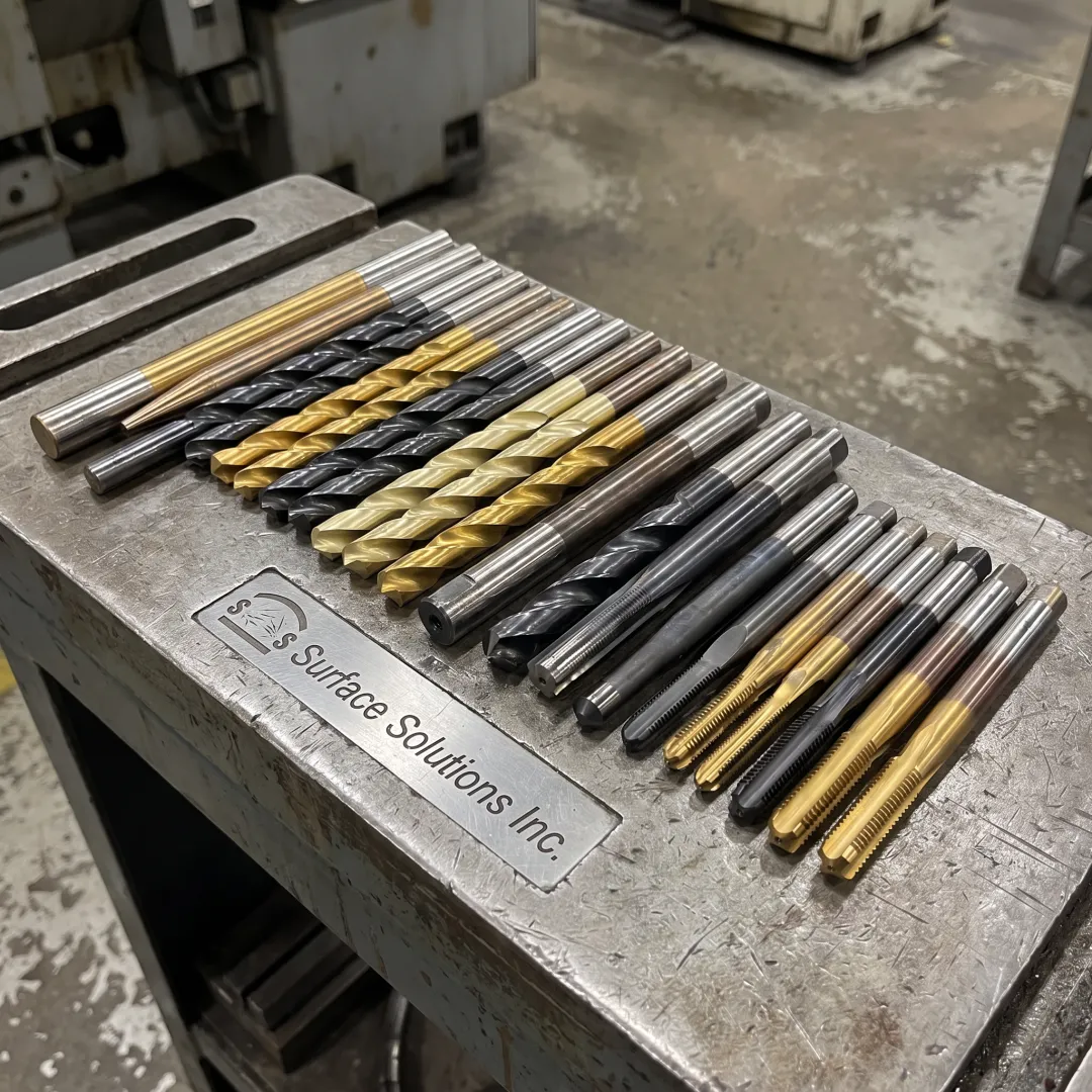 Precision tools with durable PVD coating