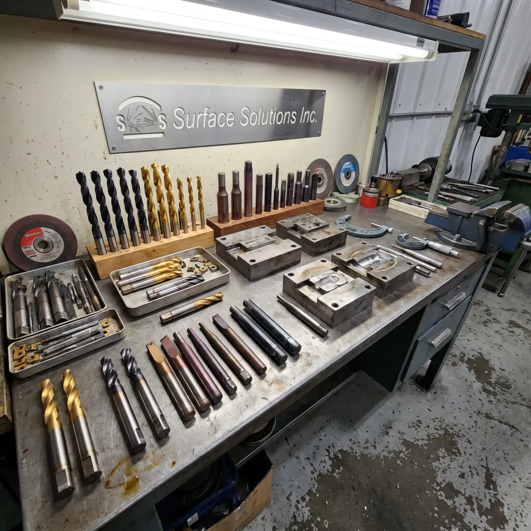 Precision-coated industrial cutting tools