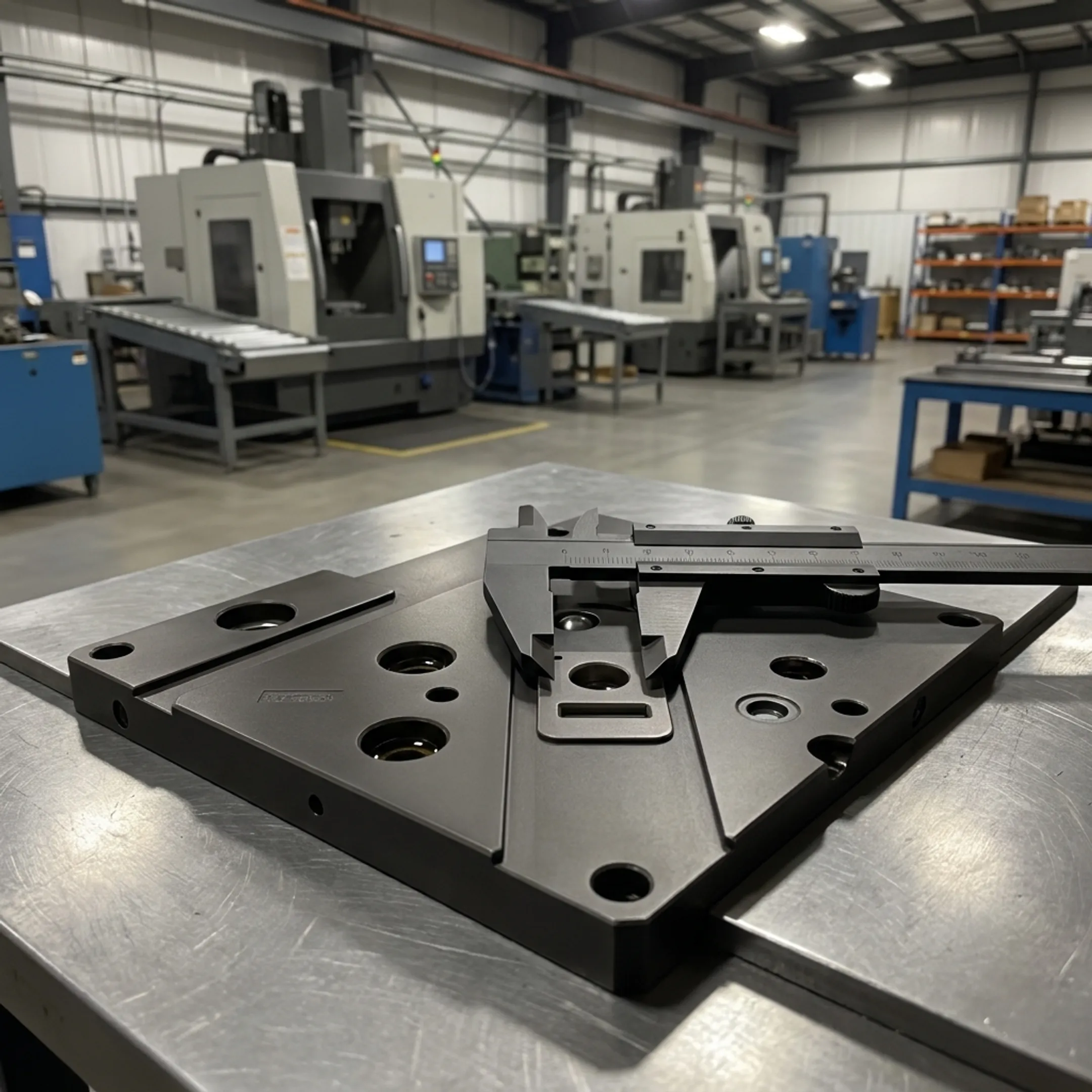 Coated metal foundry tooling in a manufacturing facility