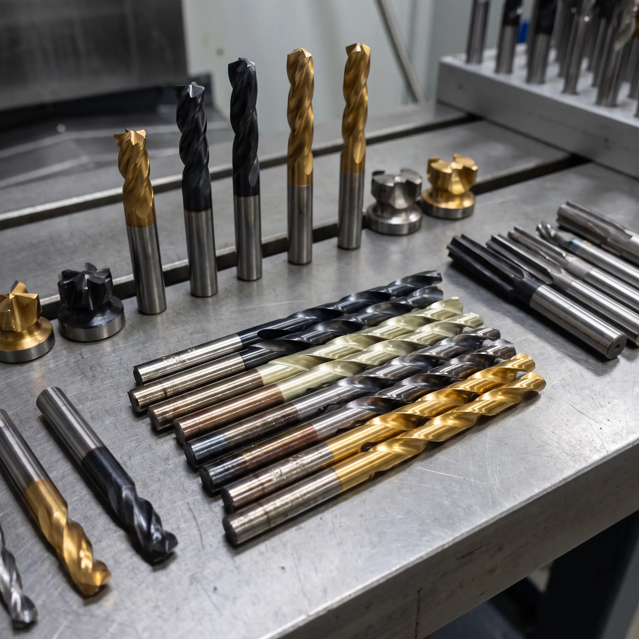 PVD-coated industrial cutting tools