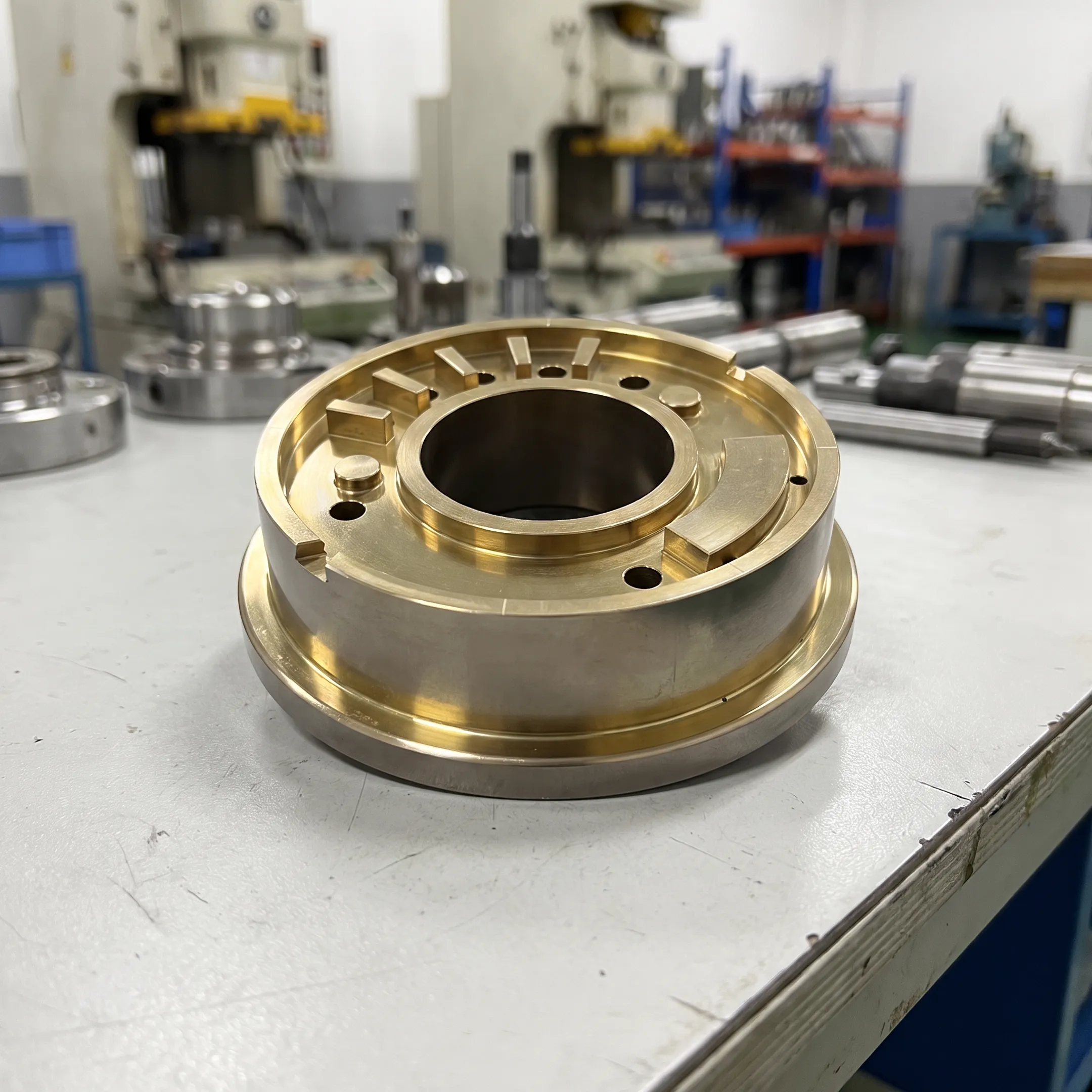 PVD-coated steel tooling arranged in a manufacturing facility