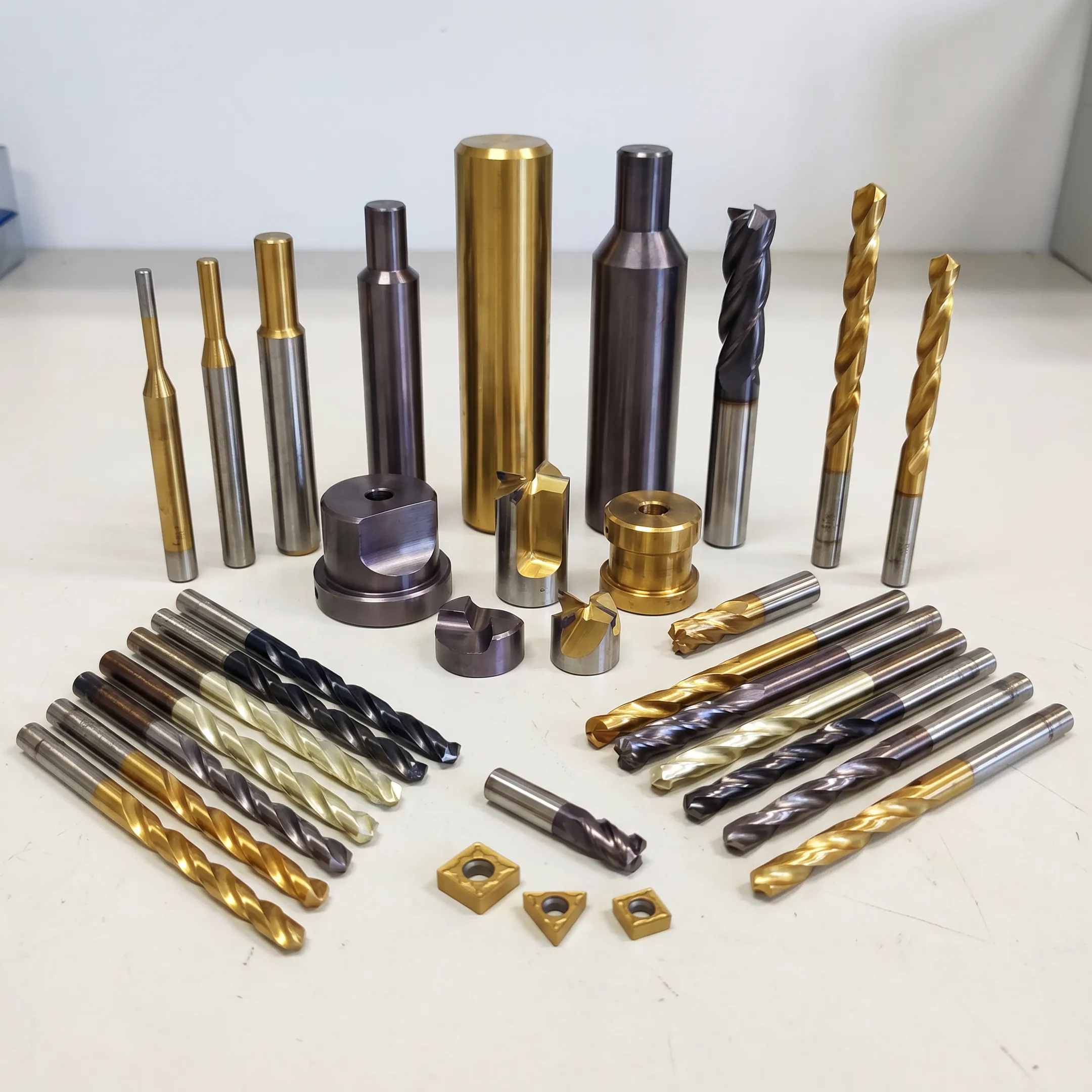 Coated industrial tooling ready for production