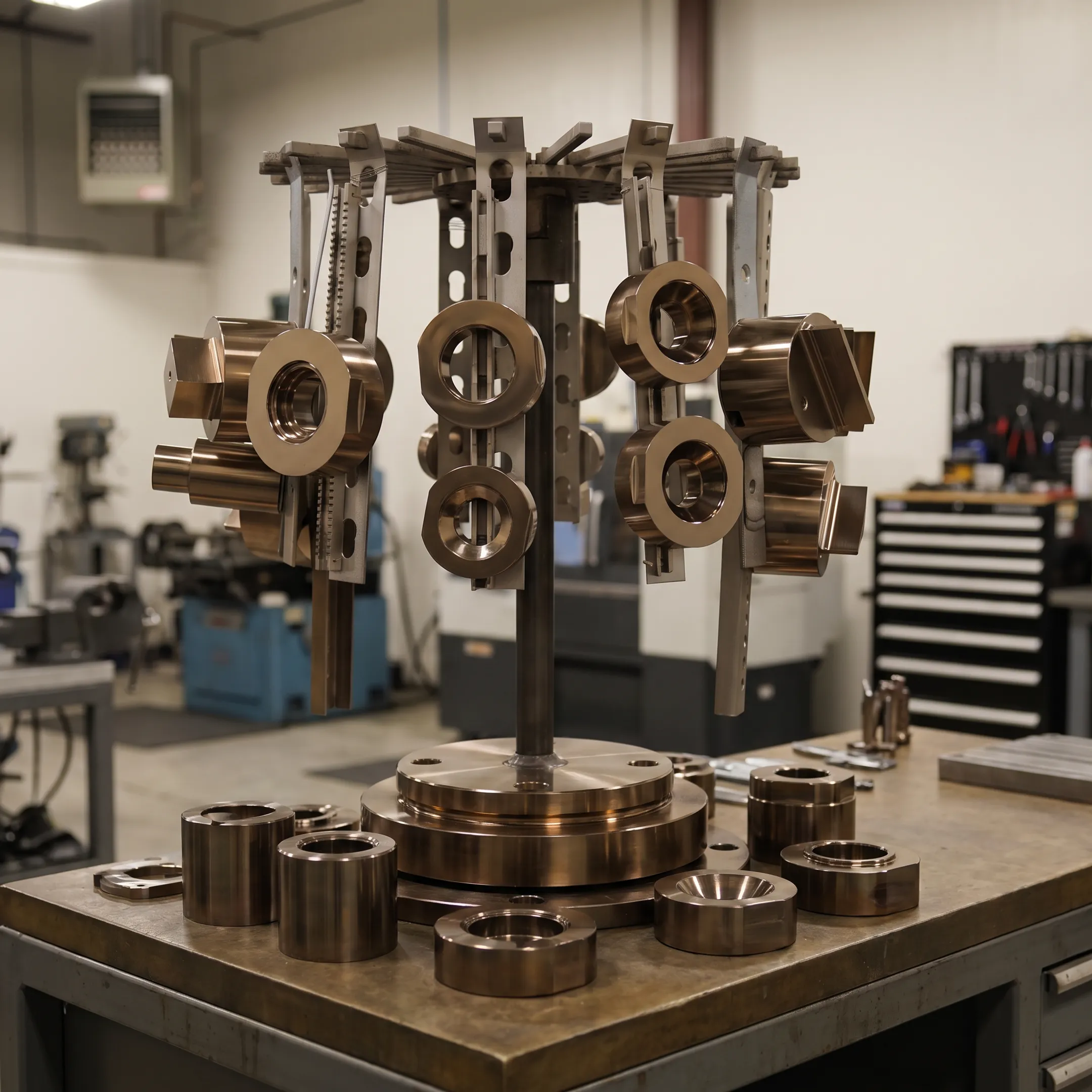 Coated punch and forming die prepared for production