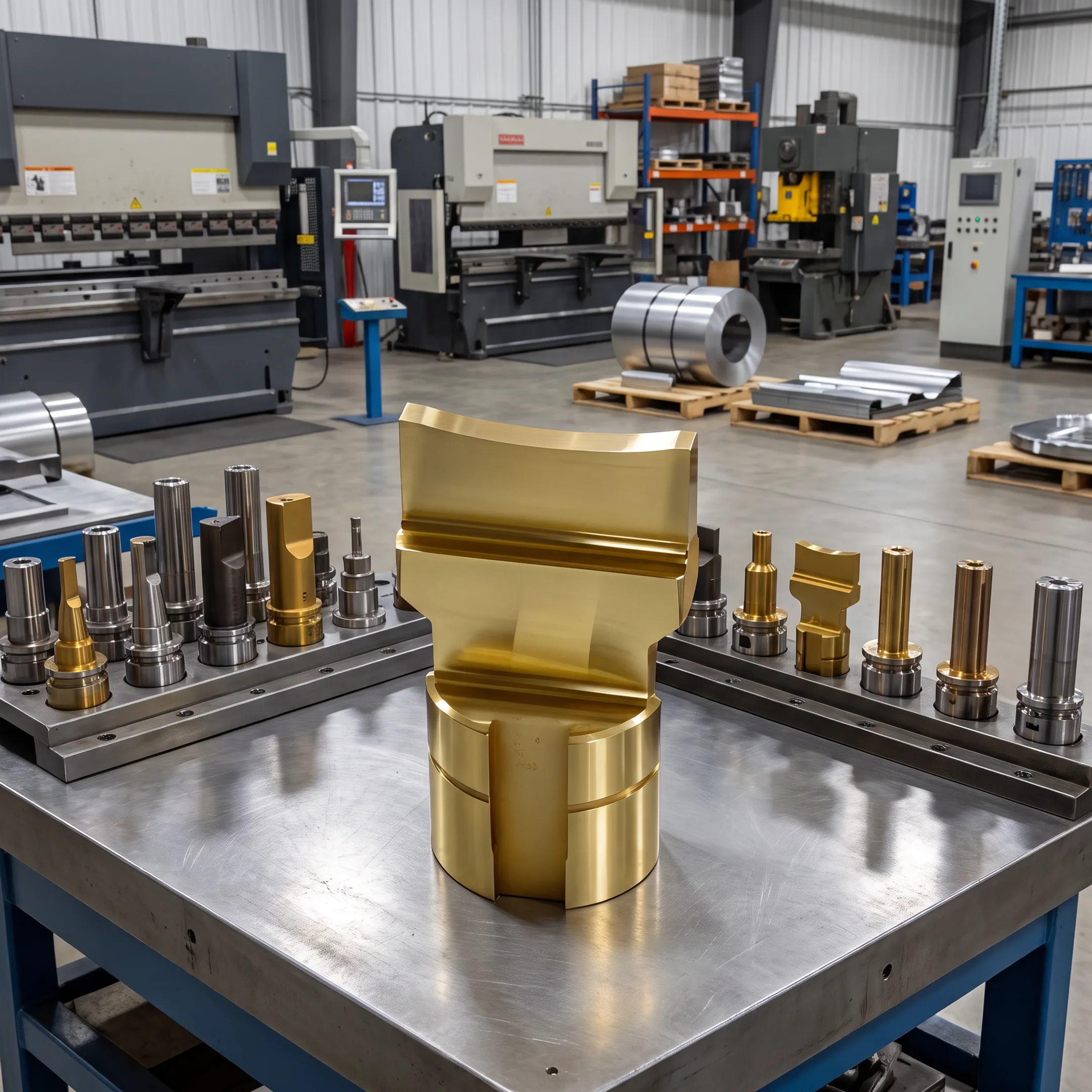 PVD-coated cutting punches used in a metal forming operation