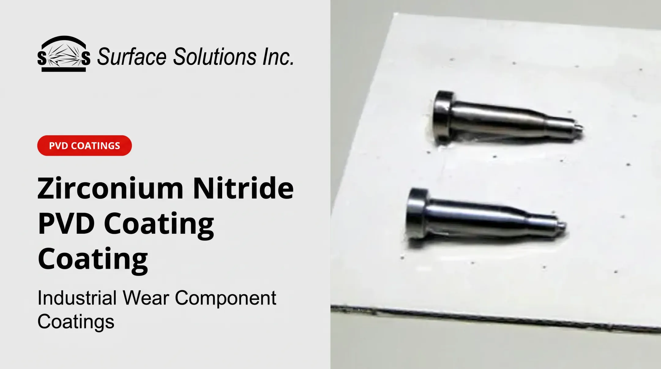 Zirconium Nitride PVD Coating