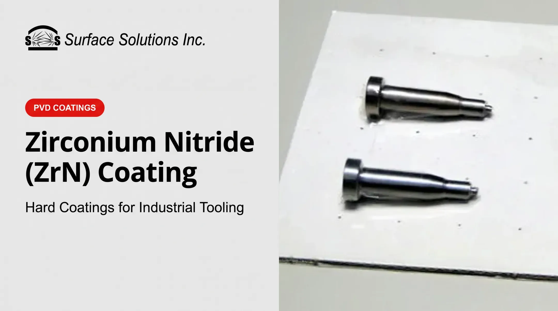 Zirconium Nitride (ZrN) Coating