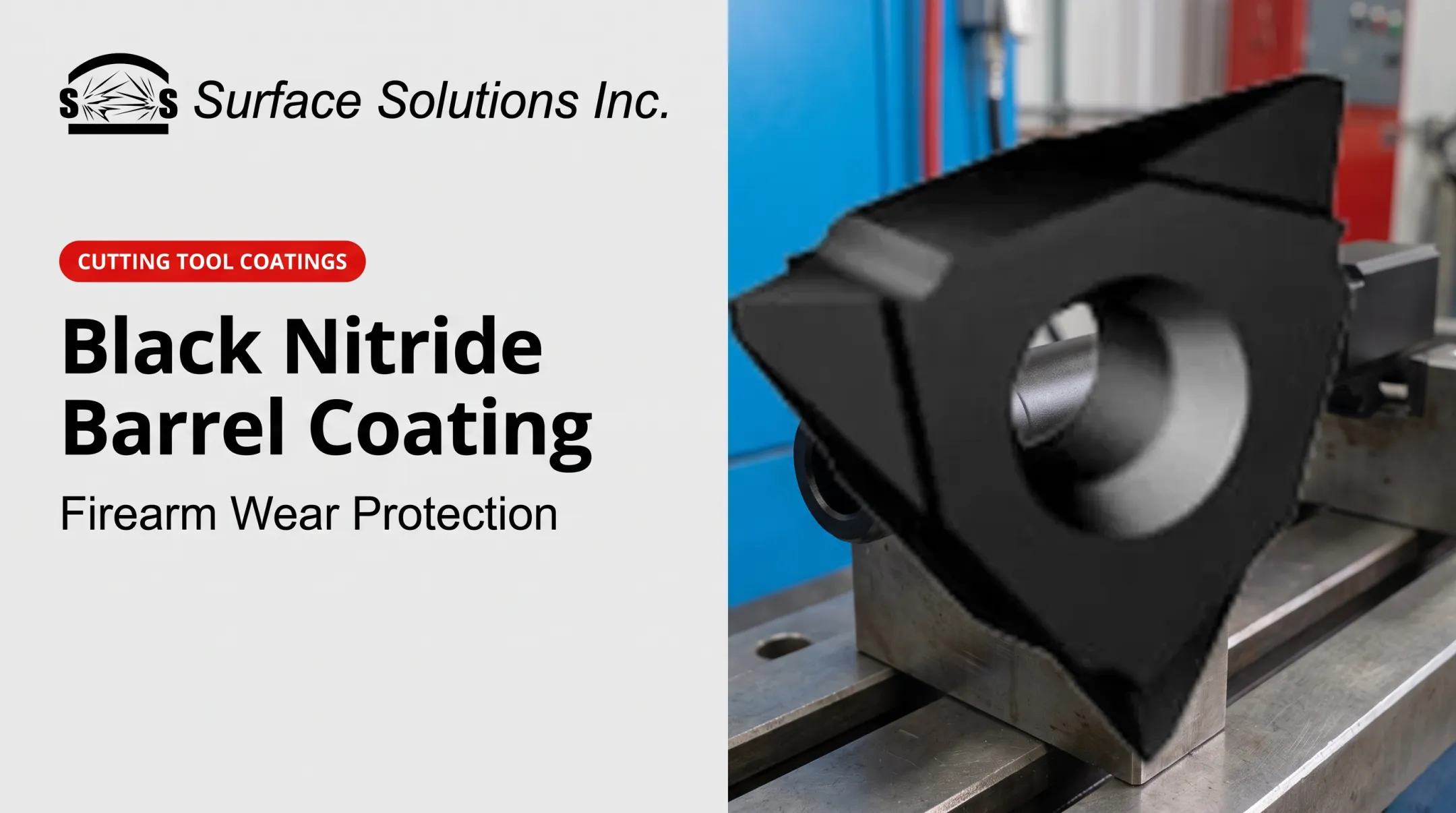 Black Nitride Barrel Coating