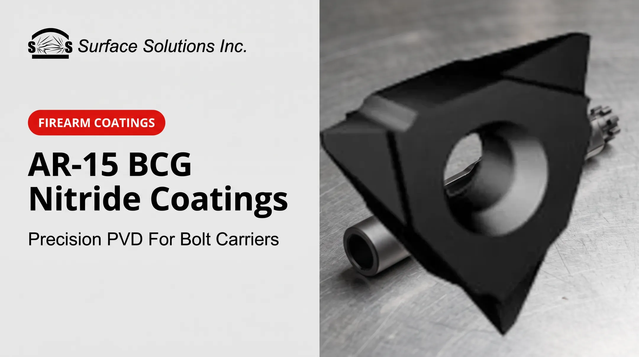 AR-15 BCG Nitride Coatings