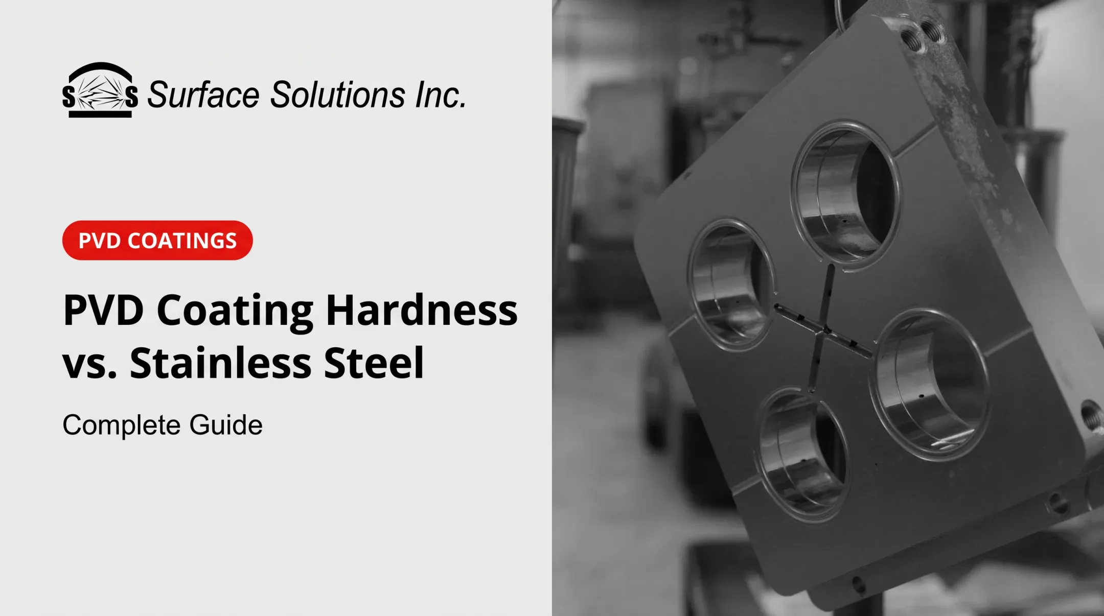 PVD Coating Hardness vs. Stainless Steel: Complete Guide
