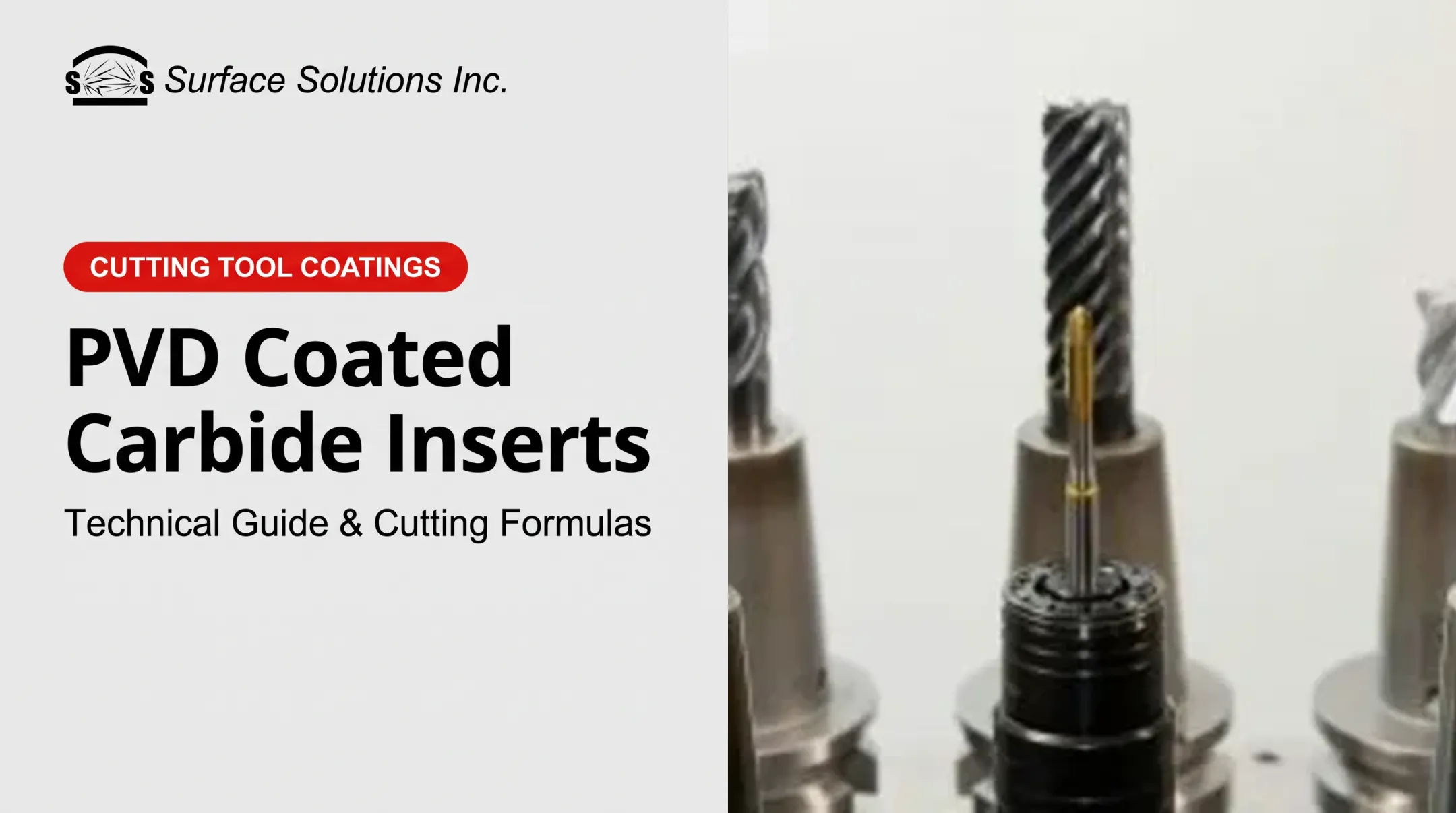 PVD Coated Carbide Inserts: Technical Guide &amp; Cutting Formulas