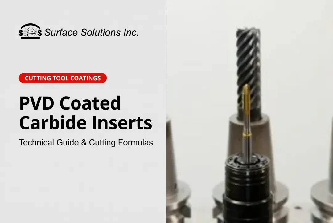 PVD Coated Carbide Inserts: Technical Guide & Cutting Formulas