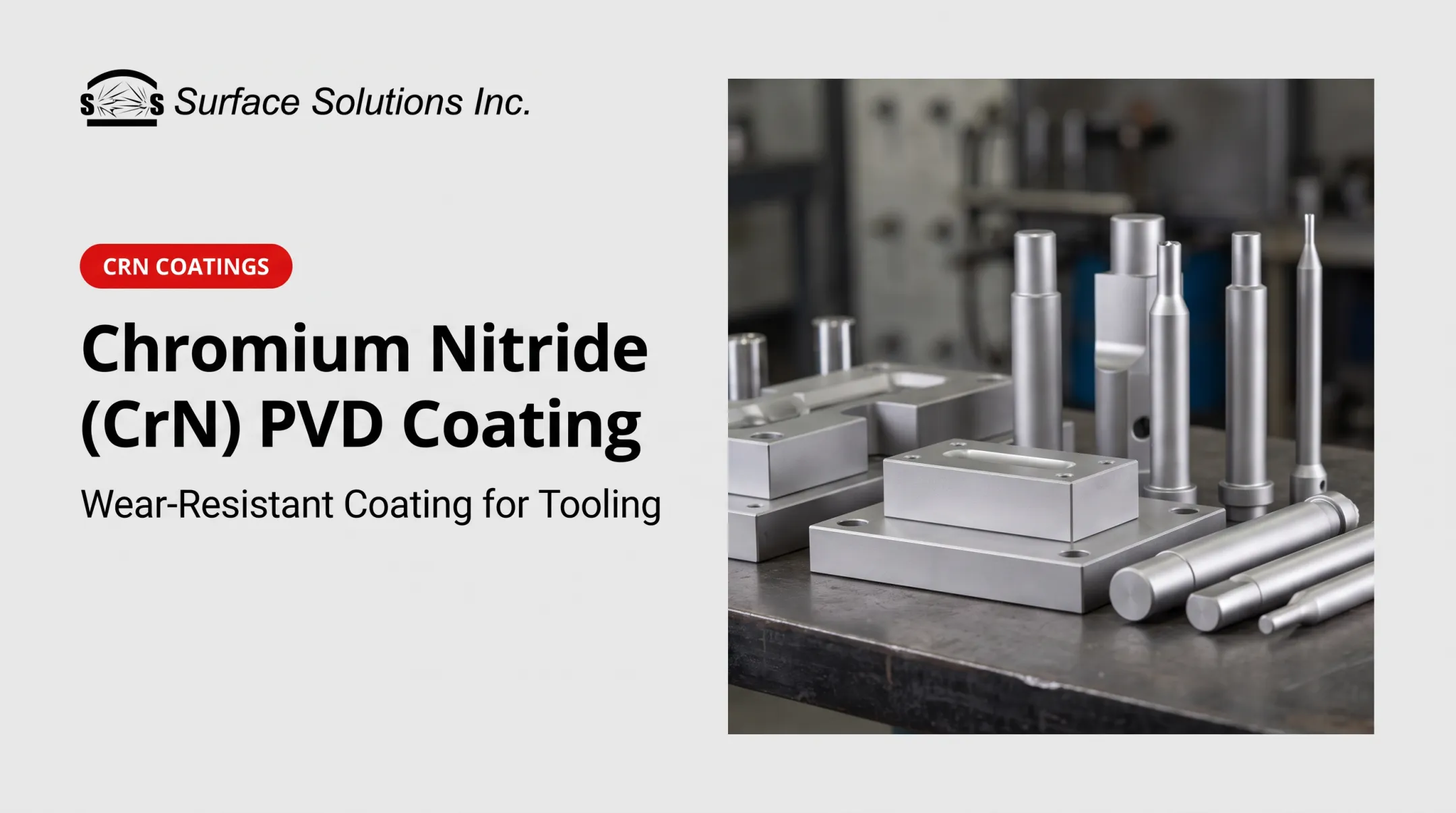 Chromium Nitride (CrN) PVD Coating