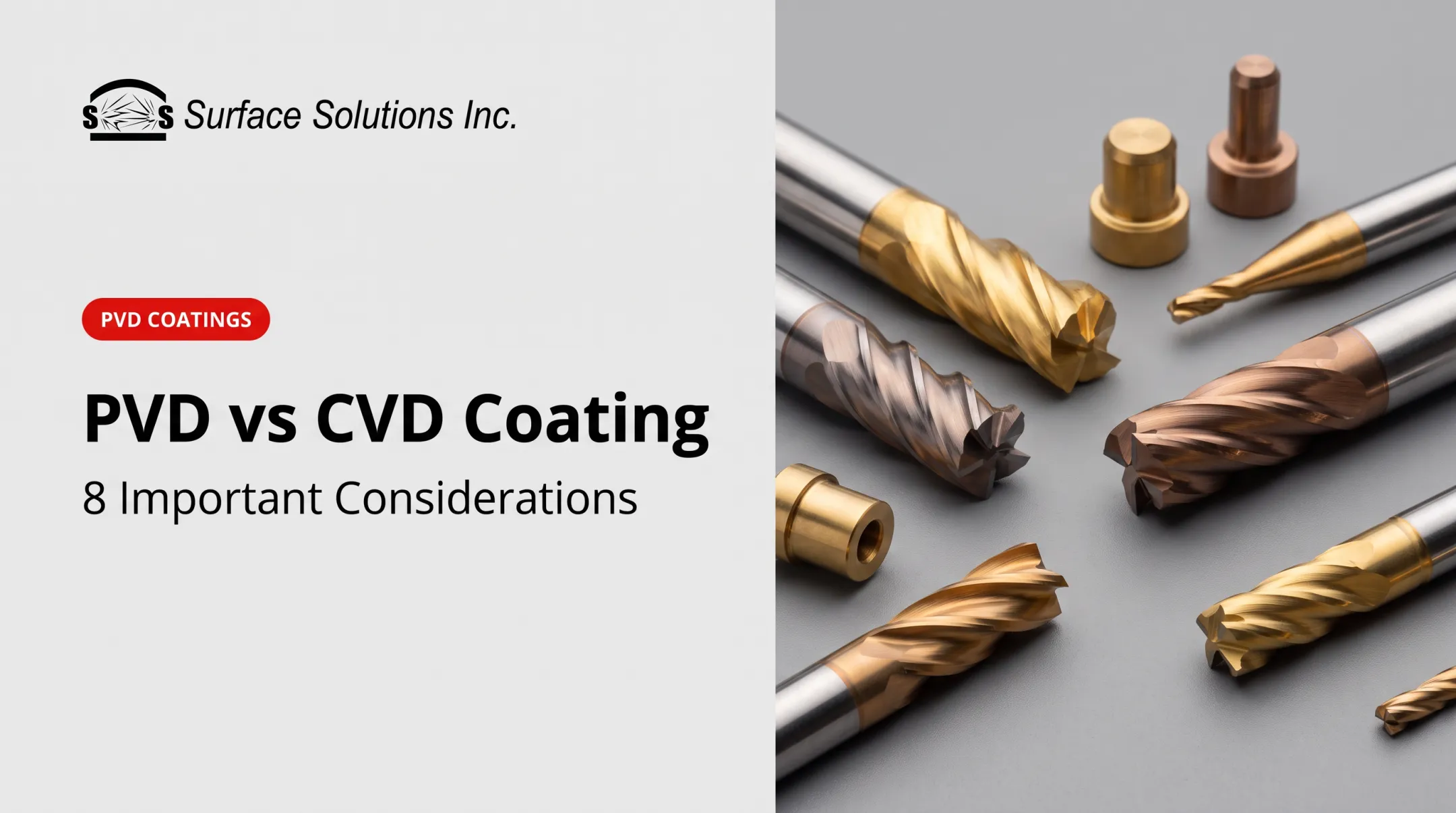 PVD vs CVD Coating: 8 Important Considerations