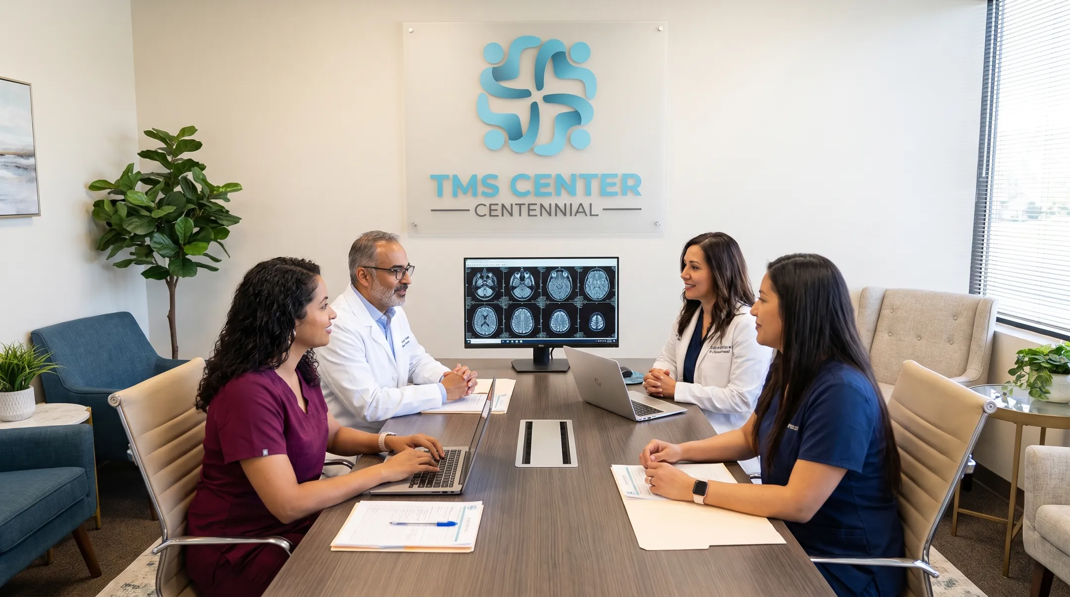 TMS Center Centennial clinical team providing coordinated mental health treatment