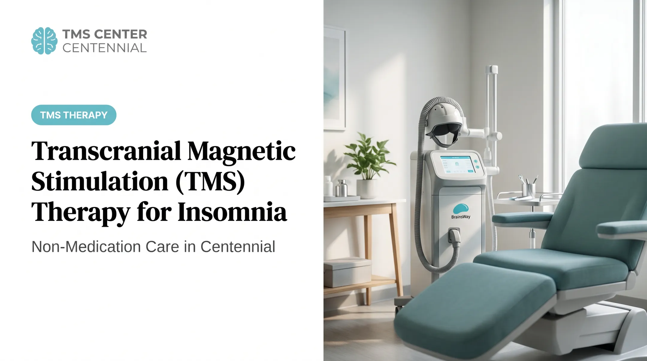 Transcranial Magnetic Stimulation (TMS) Therapy for Insomnia