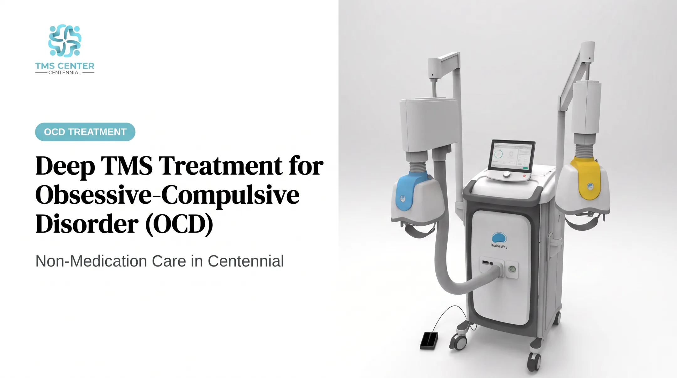 Deep TMS Treatment for Obsessive-Compulsive Disorder (OCD)