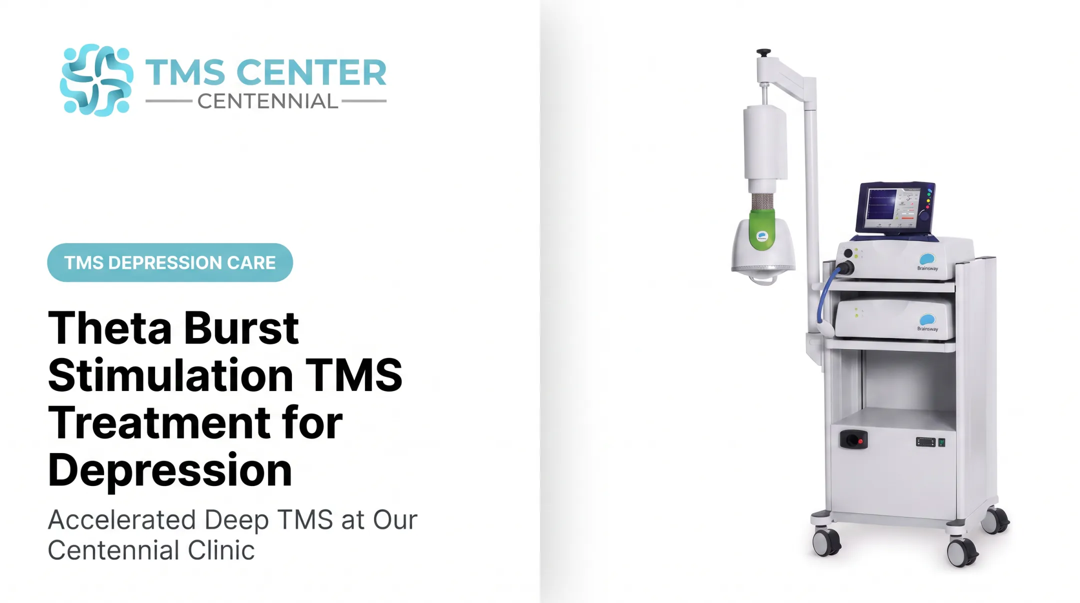 Theta Burst Stimulation TMS Treatment for Depression