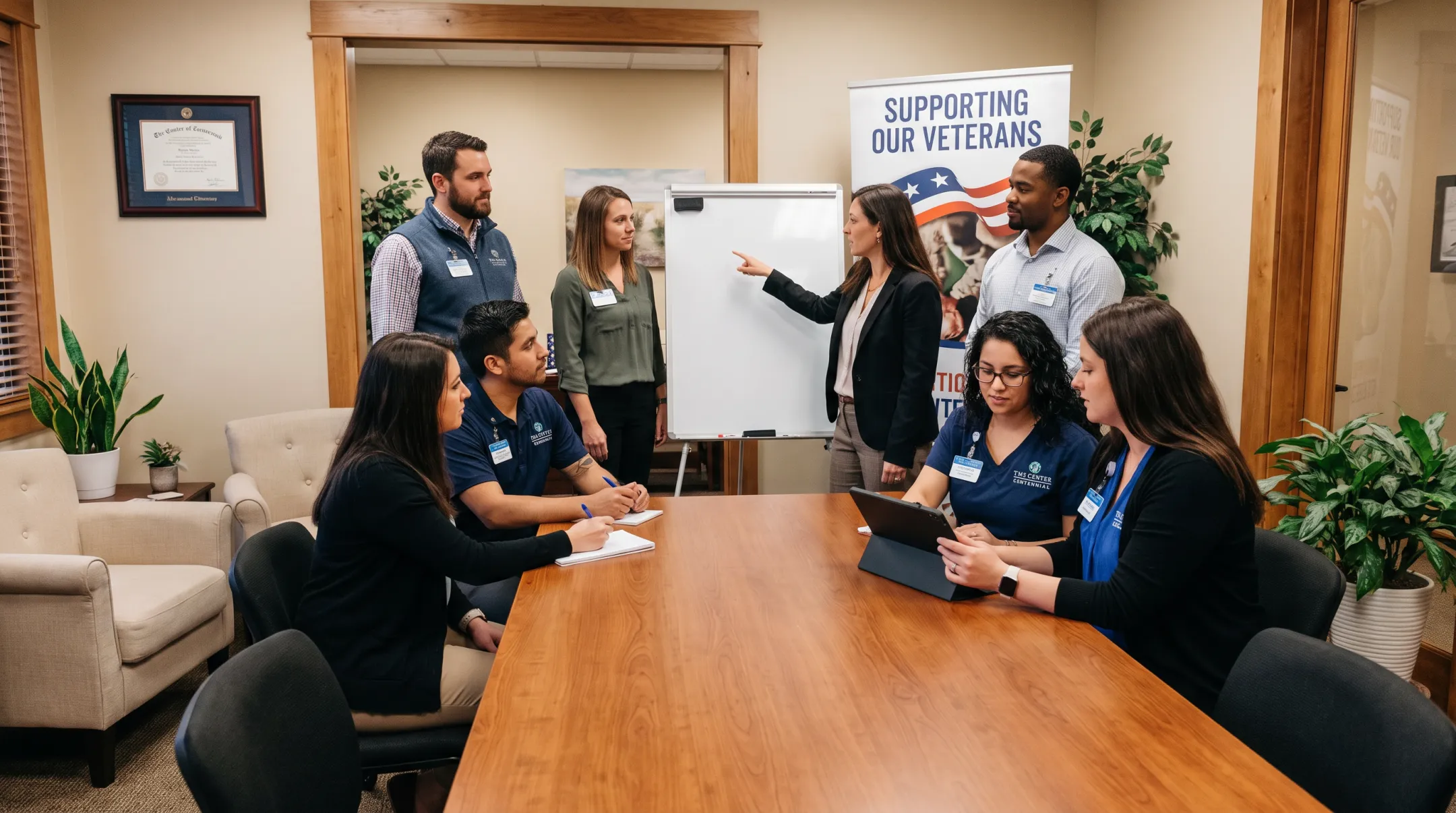 TMS Center Centennial clinical team providing integrated veteran mental health care