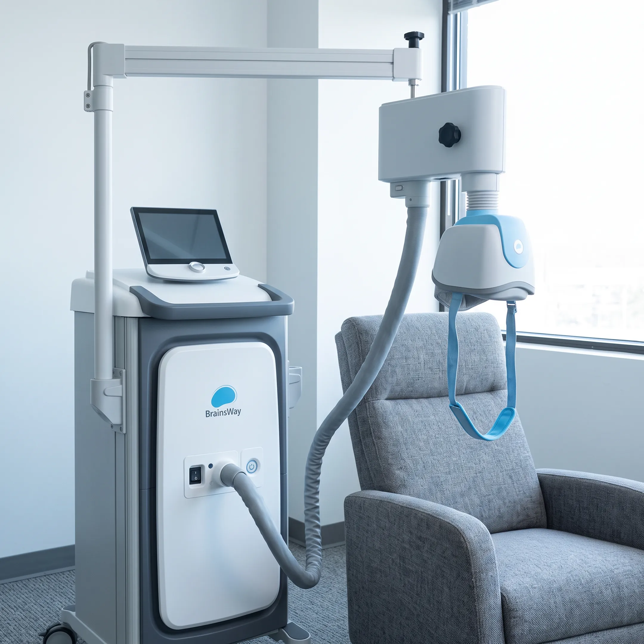 Clinician discussing a personalized Deep TMS plan with a patient