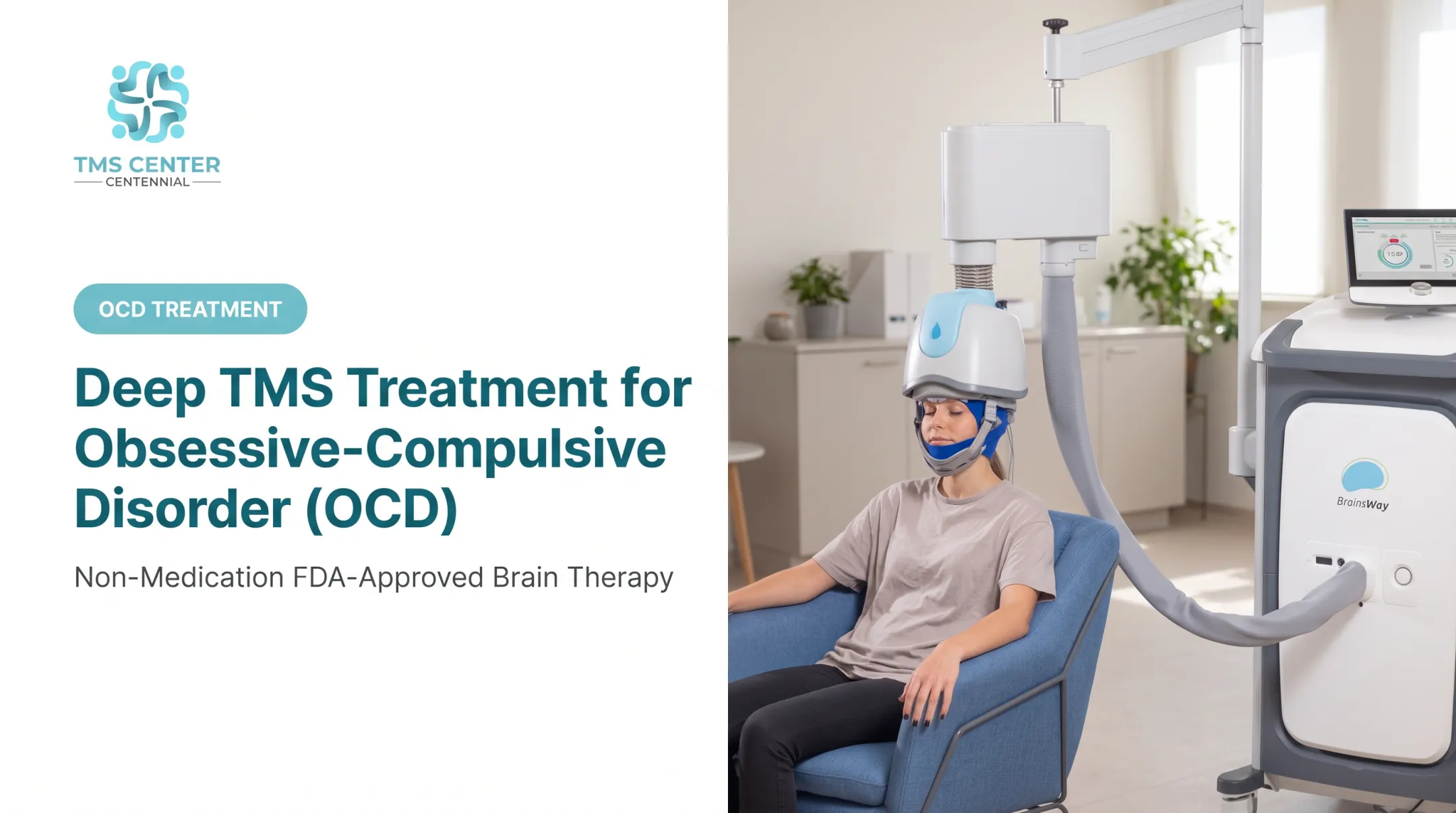 Deep TMS Treatment for Obsessive-Compulsive Disorder (OCD)