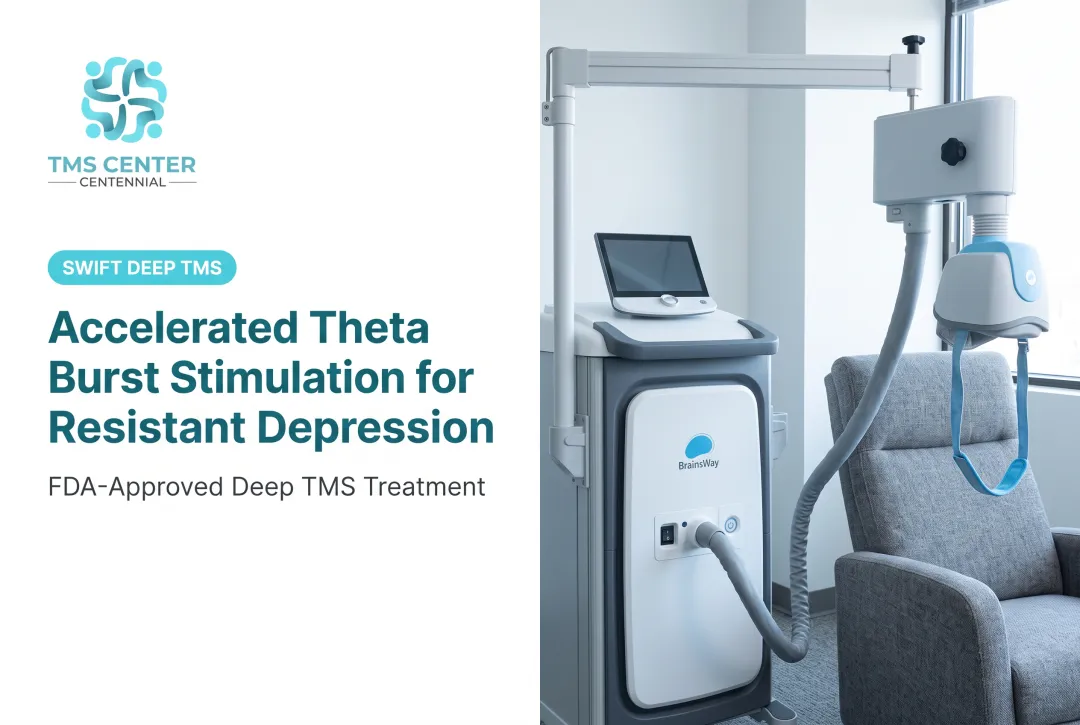 Accelerated Theta Burst Stimulation for Resistant Depression