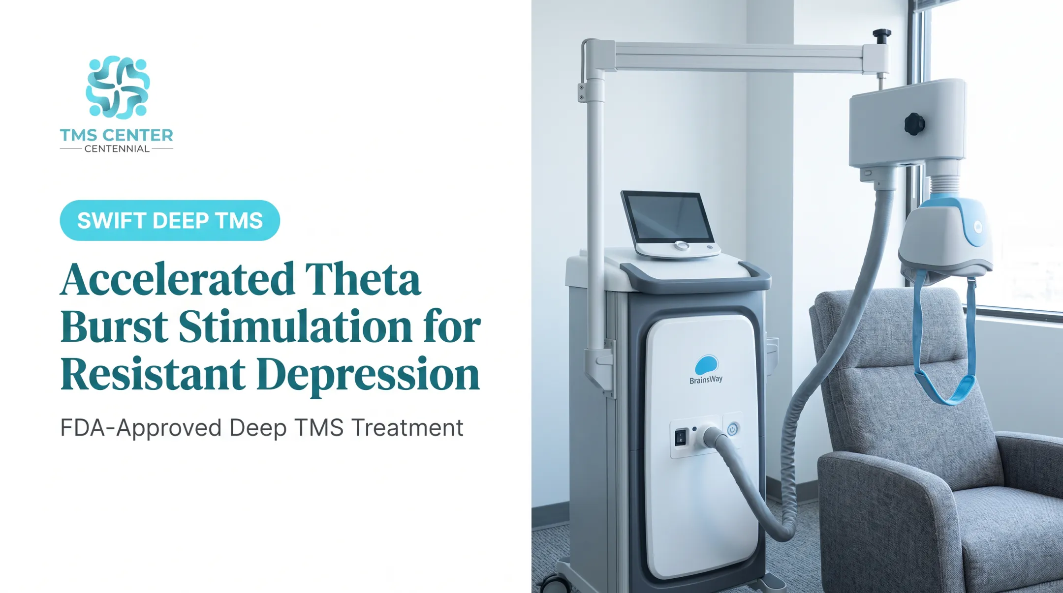 Accelerated Theta Burst Stimulation for Resistant Depression