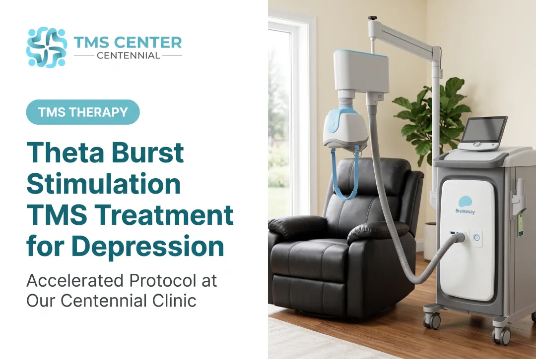 Theta Burst Stimulation TMS Treatment for Depression