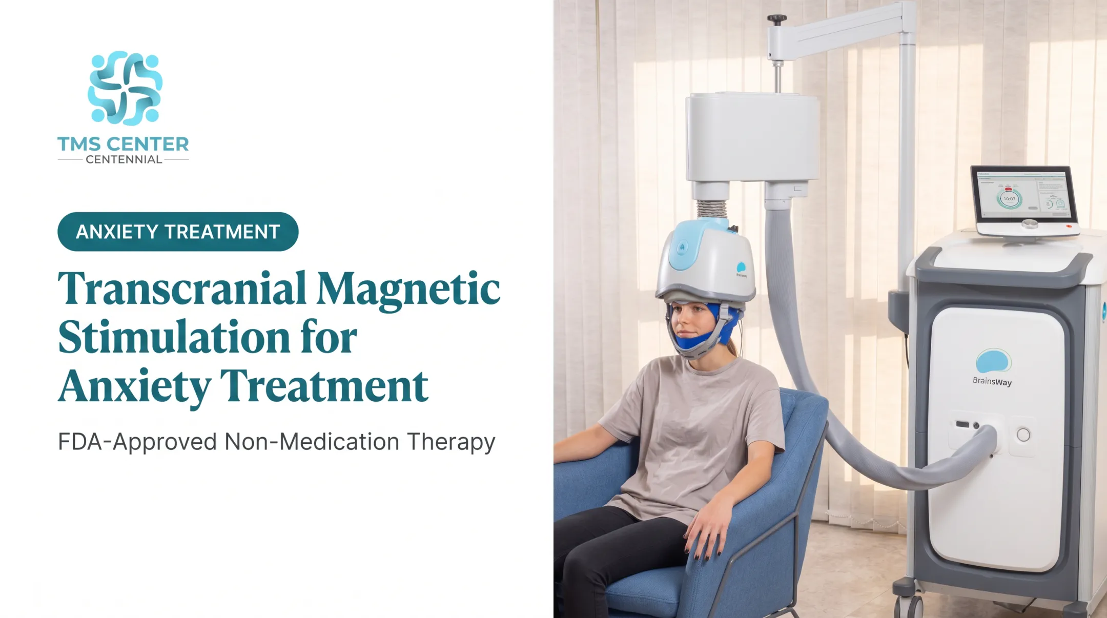 Transcranial Magnetic Stimulation for Anxiety Treatment