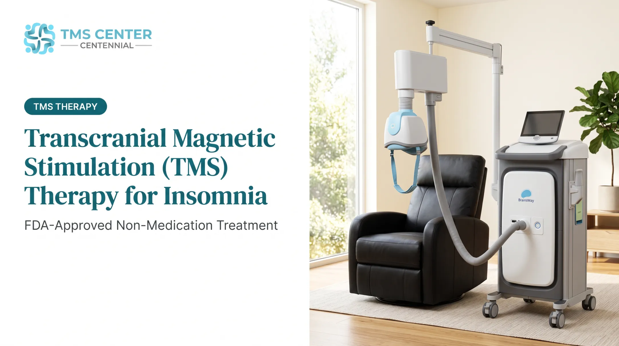 Transcranial Magnetic Stimulation (TMS) Therapy for Insomnia