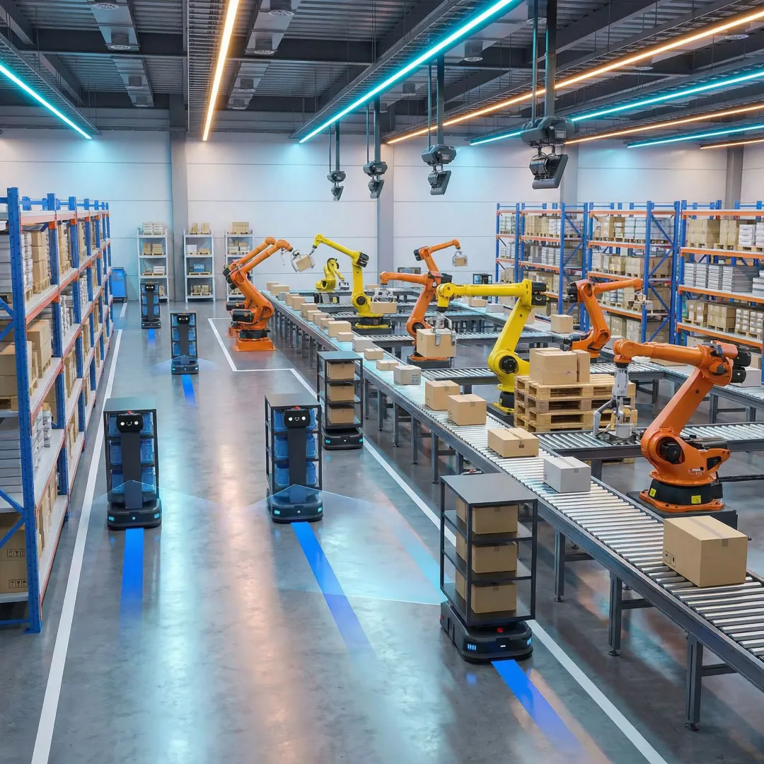 Material Handling with Robotic Automation Systems