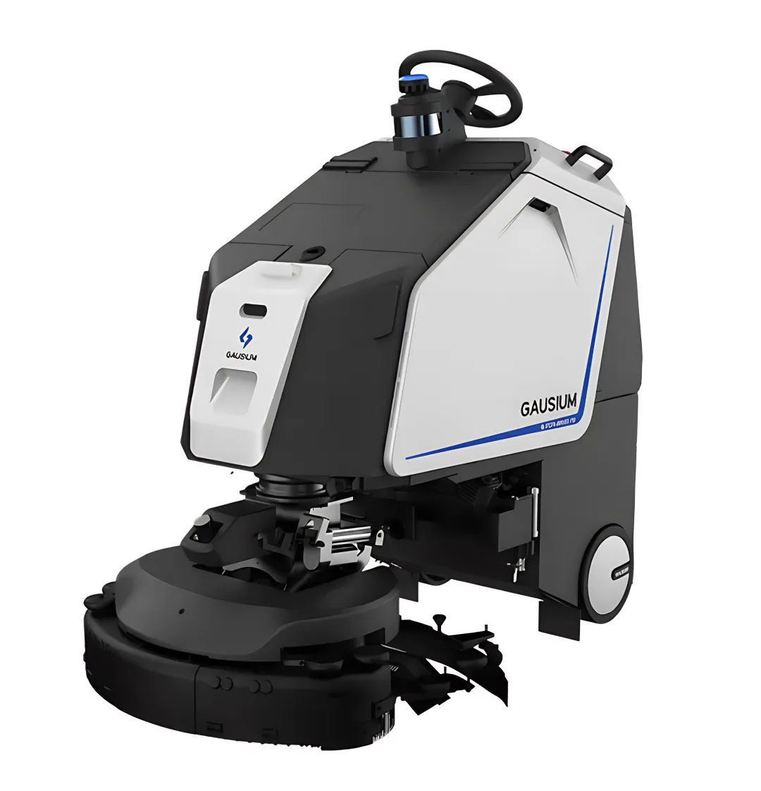 Robotic Scrubber Dryer with AI Autonomous Cleaning Technology