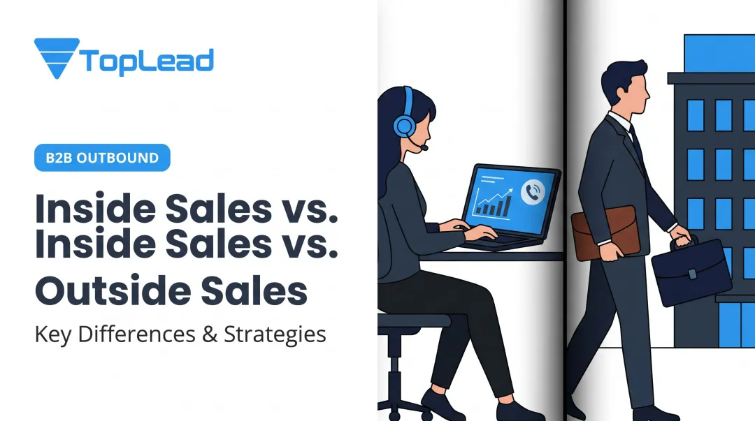 Inside Sales vs. Outside Sales: Key Differences & Strategies