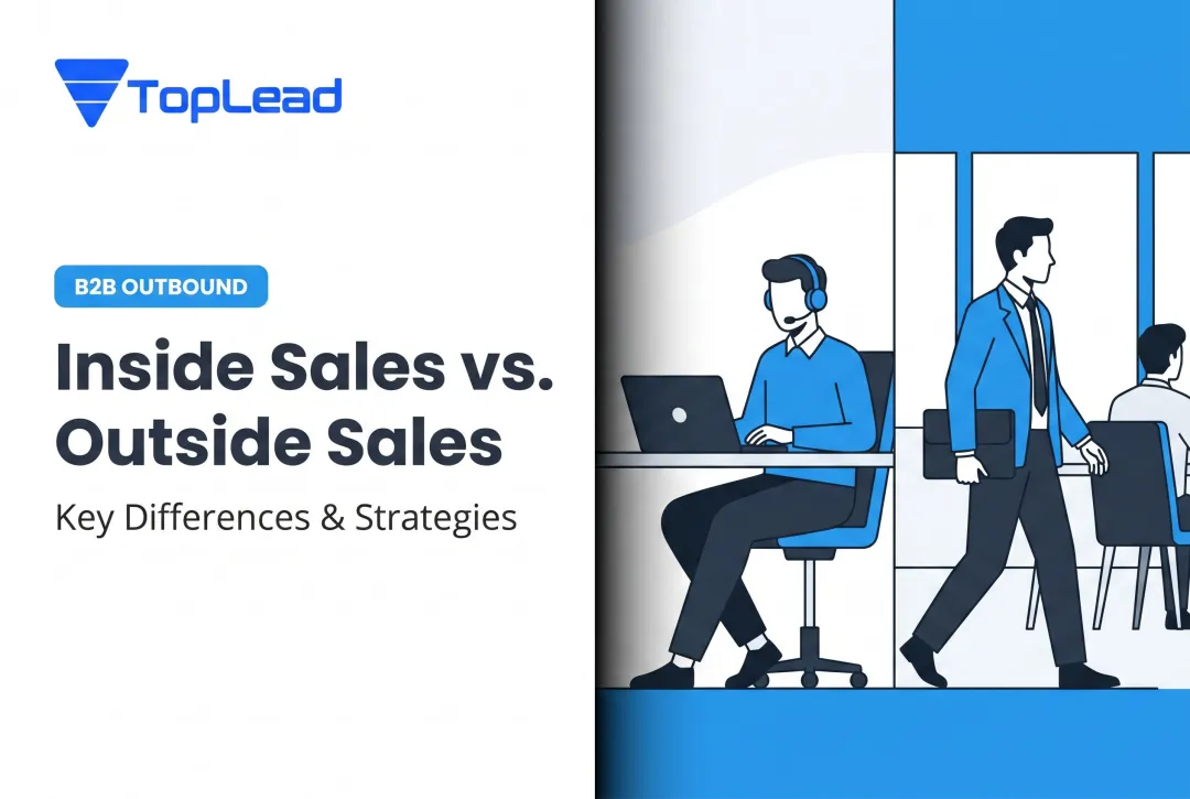 Inside Sales vs. Outside Sales: Key Differences & Strategies