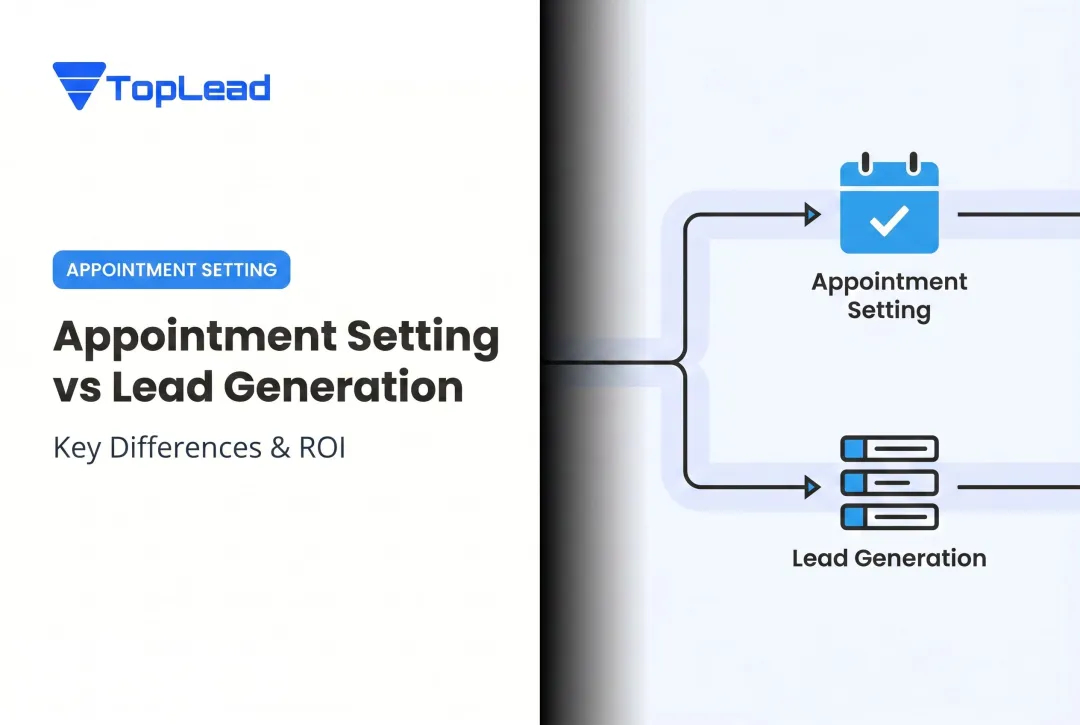 Appointment Setting vs Lead Generation: Key Differences & ROI