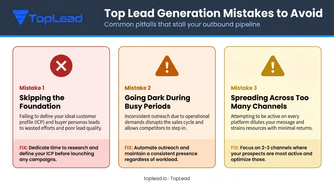 Three critical consulting lead generation mistakes and how to avoid them