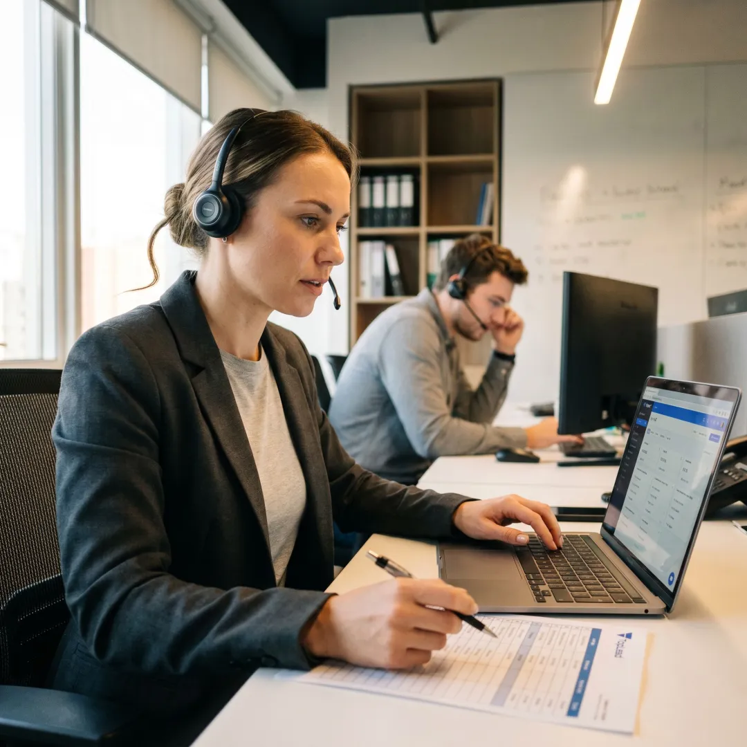 Appointment setting team qualifying insurance prospects