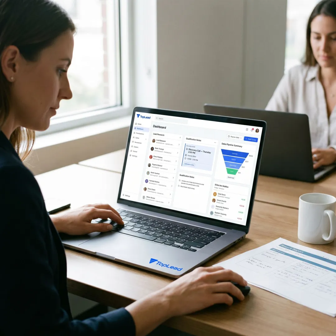 Lead qualification workflow in CRM