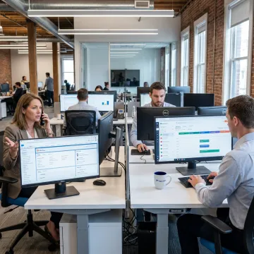 SDR team managing legal appointment setting workflow