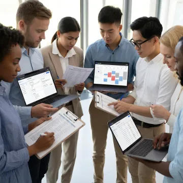 Real estate appointment setting team coordinating qualified sales meetings