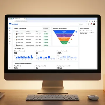 Qualified appointment pipeline dashboard