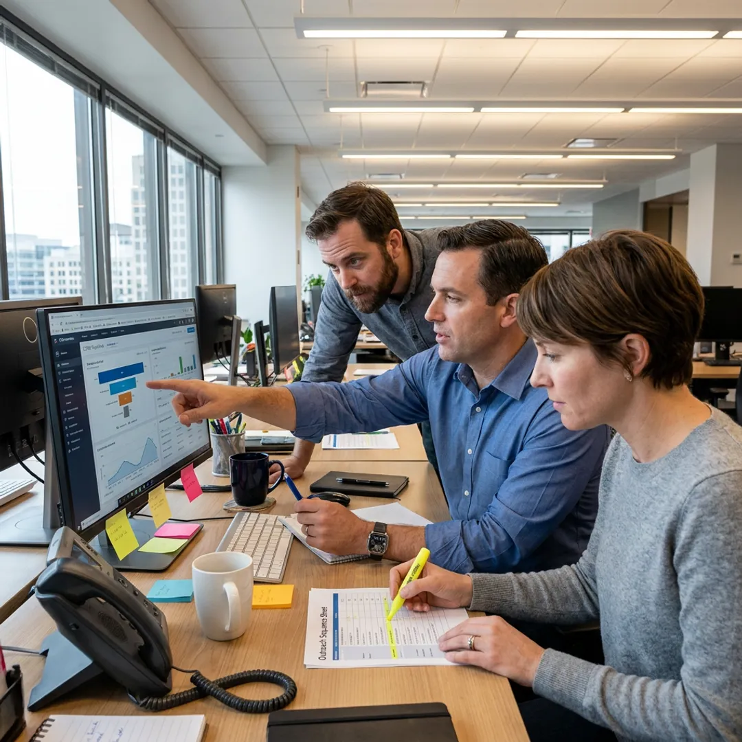 Lead generation process with sales campaign planning