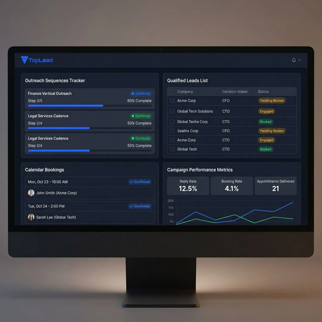 SDR campaign process dashboard